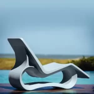 Octo Sun Lounger Light Blue