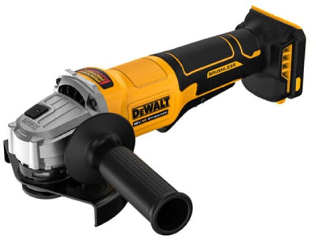 DEWALT DCG408 18v XR Cordless Paddle Switch Angle Grinder 125mm DCG408N-XJ Batteries: No Batteries
