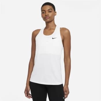 Nike DriFit Training Tank Top Ladies - White