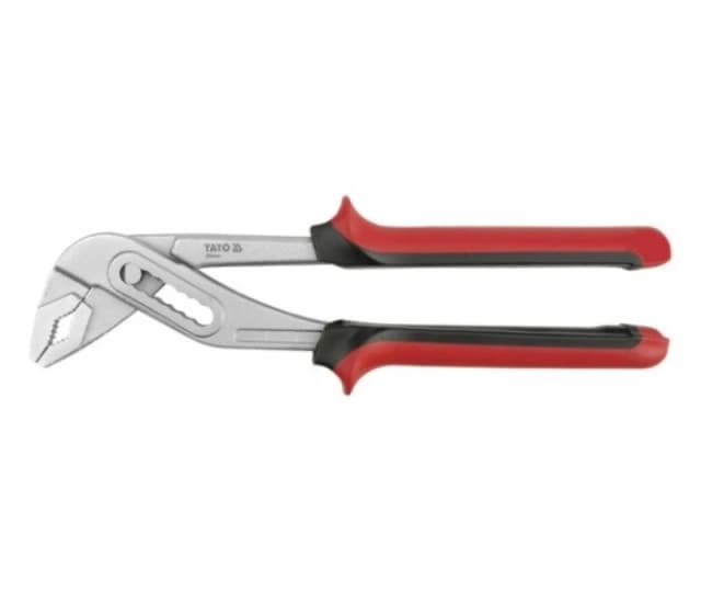 YATO YT-2070 Pipe Wrench / Water Pump Pliers Length: 250mm, Chrome Vanadium Steel Chrome Vanadium Steel Pipe Wrench / Water Pump Pliers (5666)