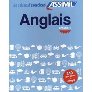 Cahier exercices anglais debutant Paperback / softback 2016