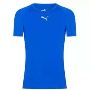 Puma Short Sleeve T-Shirt - Blue