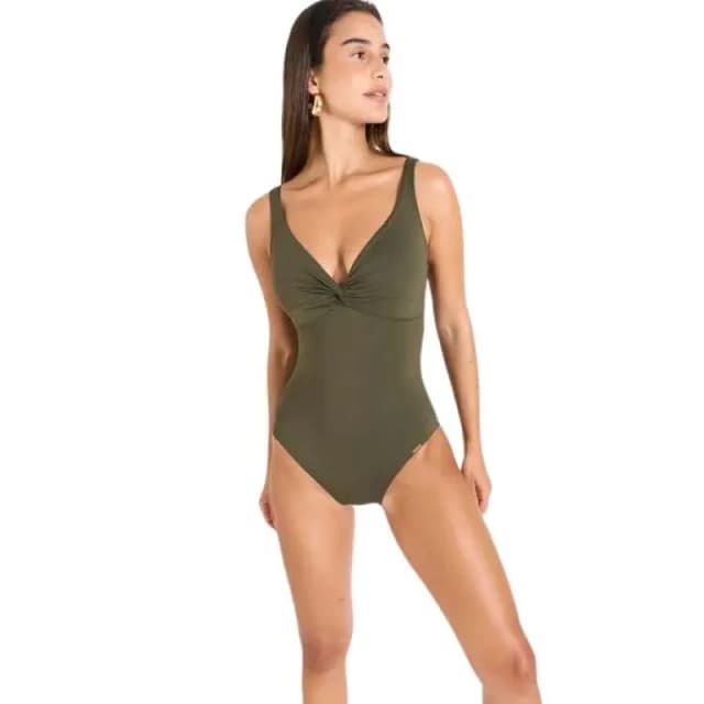 Livia Womens 1 Piece swimsuit Livia Nancie Estany Beige Female 36