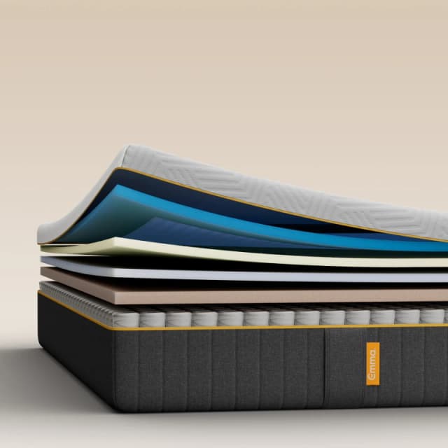 Emma Original Elite Roll Packed Mattress Super King Size - 180X200