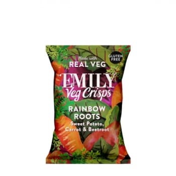 Emily Crisps Rainbow Roots - 80g x 8