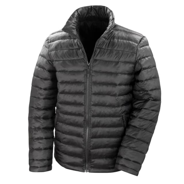 Result Result Men Ice Bird Padded Winter Jacket (Water Repellent & Windproof) in Black Size: Small Black S Male 5054171078332