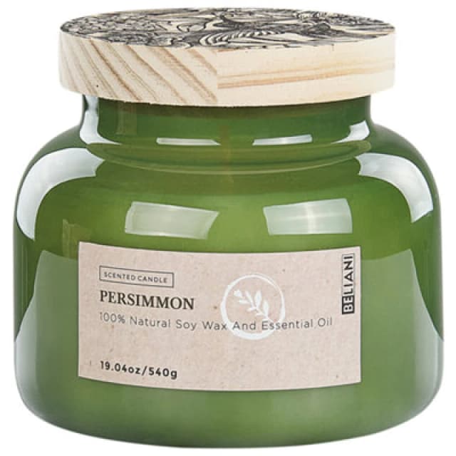 Beliani Scented Candle Delight Bliss Soy Wax Fruity Notes