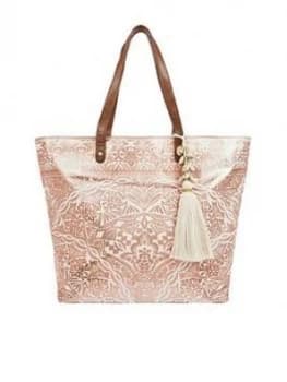 Accessorize Kea Tote Bag - Rose Gold