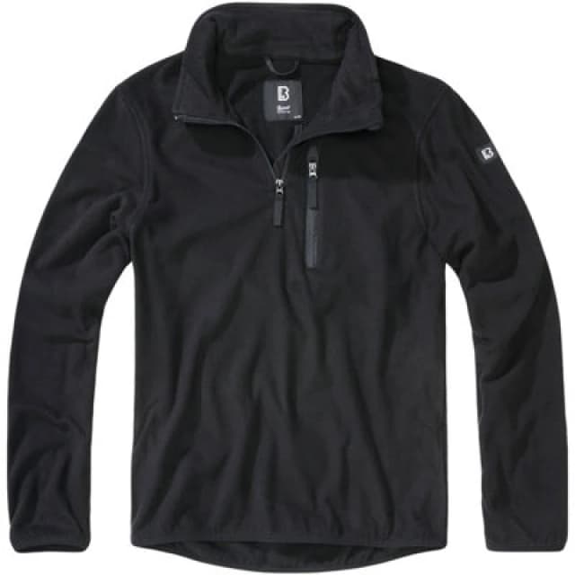 Brandit Troyer Fleece Black Size Small