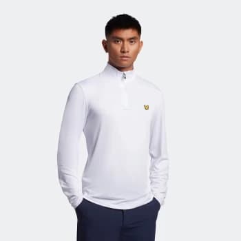 Mens Golf Stretch Midlayer - White - XXL