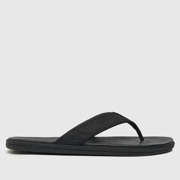 UGG seaside flip sandals in Black UK 11 (EU 45)