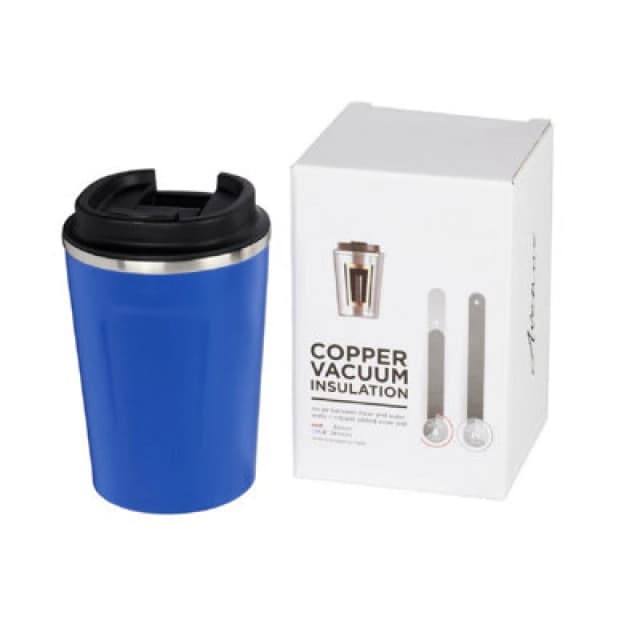 Avenue Avenue Thor 360 ml Leak-Proof Copper Vacuum Tumbler in Blue Blue One Size Unisex 5059444186493