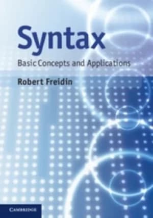 Syntax by Robert Freidin