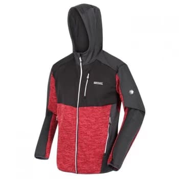 Regatta Cadford Full Zip Fleece Hoodie - ChinseRd/Ash