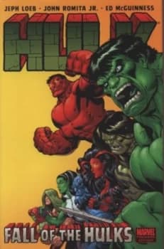 Fall of the Hulks by Jeph Loeb Hardback