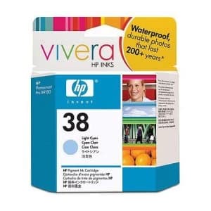 HP 38 Light Cyan Ink Cartridge