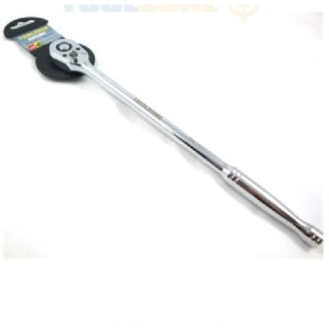 Toolzone 3/8" Extra Long Ratchet Handle Polished KDPSS199