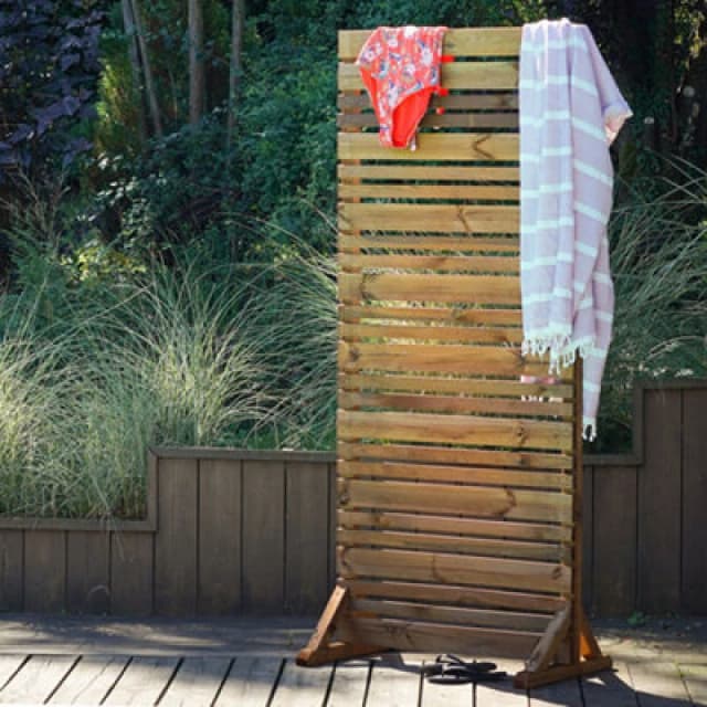 Cerland Lign Z Outdoor Wooden Privacy Screen 1.8M