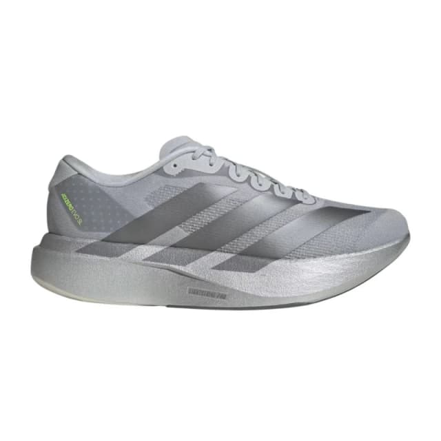 Adidas Adizero Evo SL Shoes Silver Gray AW25, Size UK 10.5