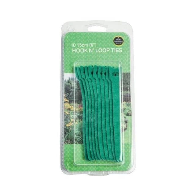 Garland 15cm (6") Hook N' Loop Ties (10) W0894