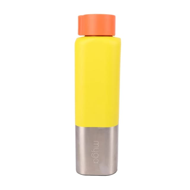 Myga 650ml Maui Insulated Water Bottle in Yellow Yellow Unisex