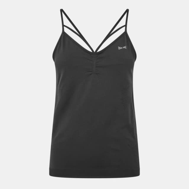 USA Pro Seamless Vest - Black 14