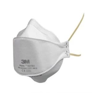3M Aura 9310 Flat fold Unvalved Particulate Respirators FFP1 Classification White Pack of 20