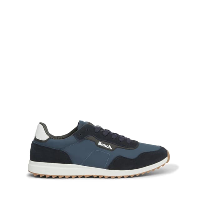 Bench Mens Brooke Low-Top Trainers Navy male 7 (41)