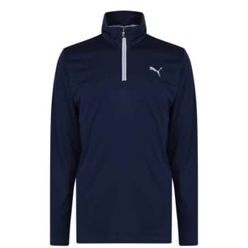 Puma Icon Zip Top Mens - Blue