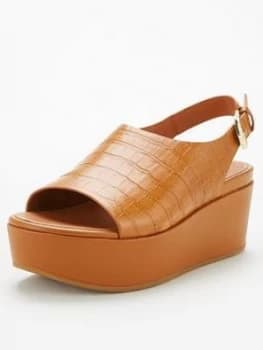 Fitflop Eloise City Wedge Sandal - Light Tan