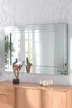 Triple Surround Wall Mirror 90x60cm