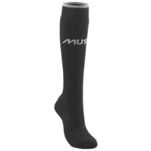 Musto Mens Thermal Long Socks Black M