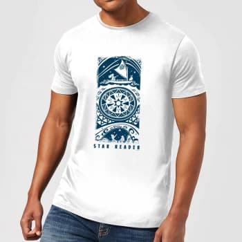 Disney Moana Star Reader Mens T-Shirt - White - L