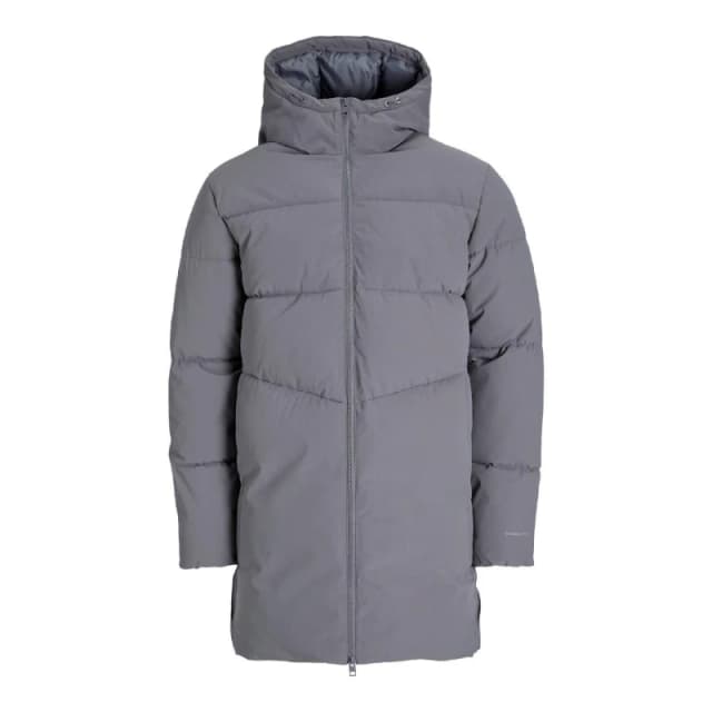 Jack and Jones Brady Long Puffer Jacket Grey male S