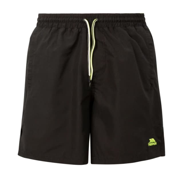 Trespass Trespass Men Granvin Swim Shorts in Black Size: X-Small Black XS Male 5063300272473