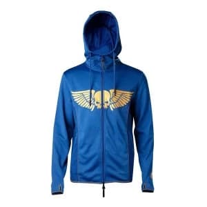 Warhammer 40K - Space Marines Logo Mens X-Large Hoodie - Blue