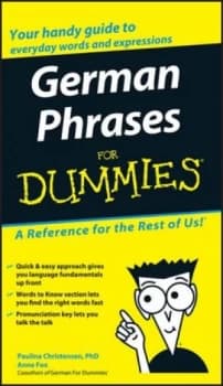 German Phrases for Dummies by Paulina Christensen Paperback