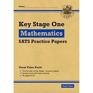 New KS1 Maths SATS Practice Papers: Pack 1 (for the 2021 tests) Paperback / softback 2018