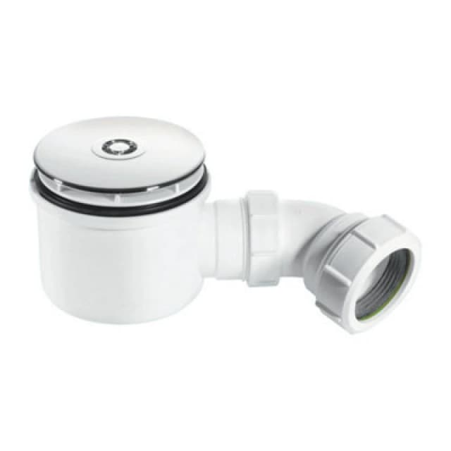 McAlpine ST90CP10-HP 2" 90mm Hi-Flow Shower Trap White