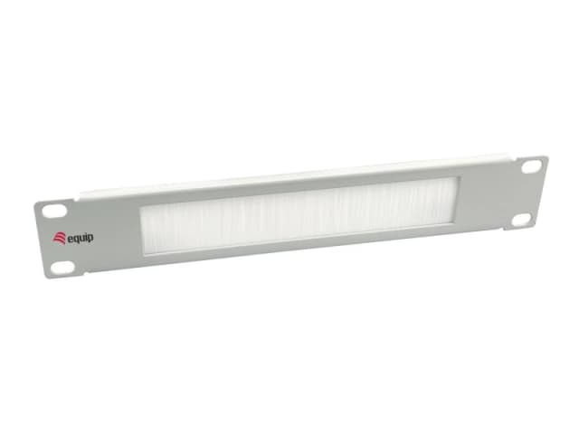 Equip 10" Brush Panel 1U. Light Grey