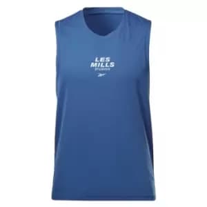Reebok Les Mills Speed Tank Top Mens - Blue