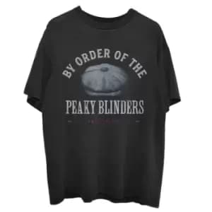 Peaky Blinders - Flat Cap Unisex XX-Large T-Shirt - Black
