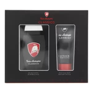 Lamborghini Classico Gift Set 75ml Eau de Toilette + 100ml Aftershave Balm