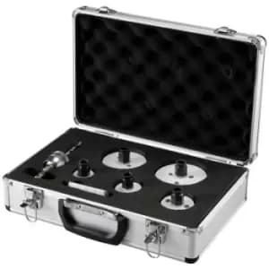 Makita E-15805 Hole saw set 7 Piece 32 mm, 41 mm, 51 mm, 73 mm, 83mm 1 Set