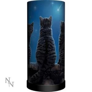 Wish Upon A Star Cat Lamp UK Plug