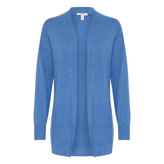 b.Young Womens long cardigan b.young MMorla Bleu Female S
