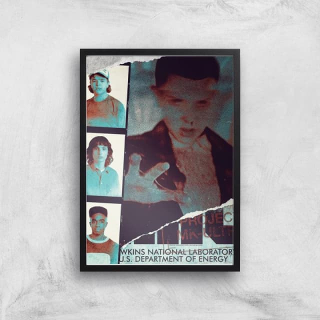 Stranger Things National Laboratory Giclee Art Print - A2 - Print Only