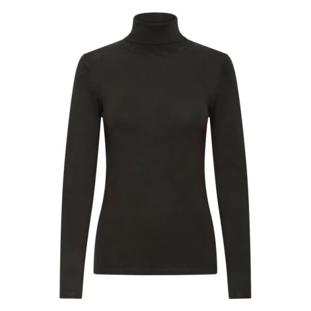 Ichi Womens turtleneck sweater Ichi Mafa Noir Female S