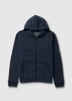 Religion Mens Acid Tag Hoodie In Washed Indigo
