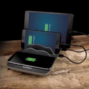 Veho TA-7 4 Port Charging Hub with Wireless Charging